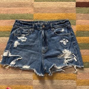 American Engle outfitters mom short jeans size 12